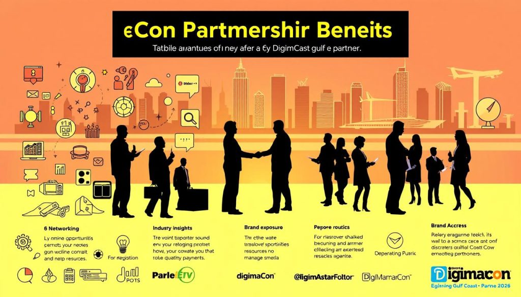 DigiMarCon Partnership Benefits | DigiMarCon Gulf Coast Digital Marketing Conference Exhibition DigiMarCon Partnership Benefits