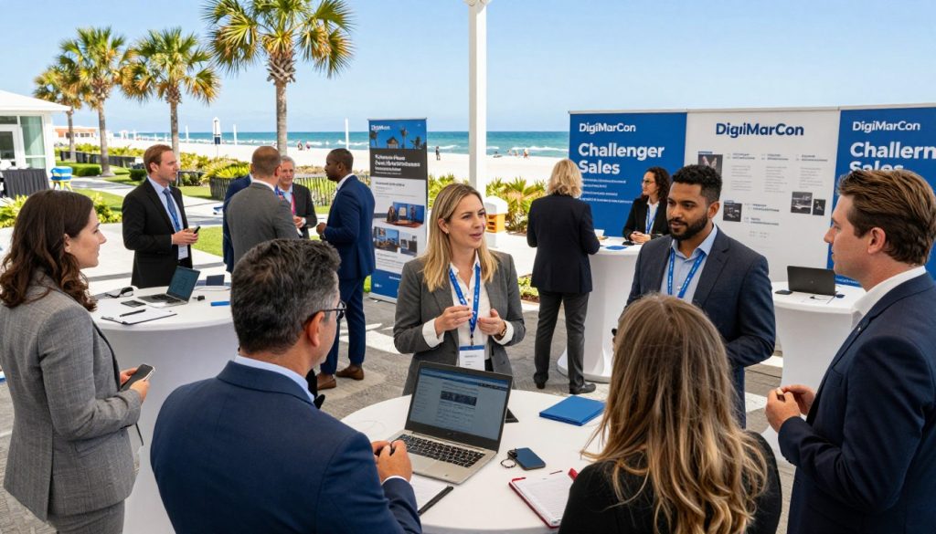 Challenger Sales Events | DigiMarCon Gulf Coast Digital Marketing Conference Exhibition Challenger Sales Events