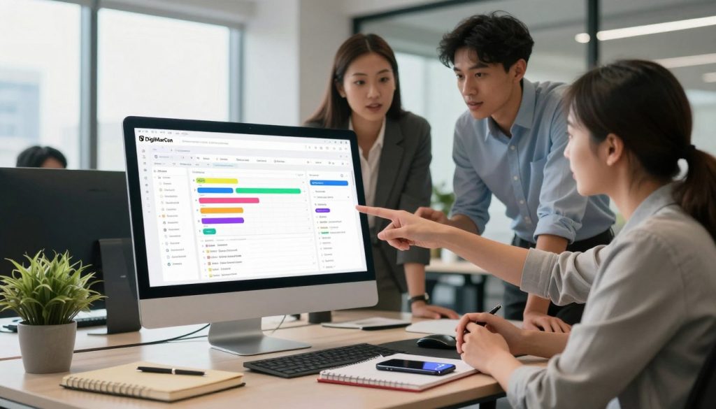 Notion for project management in marketing