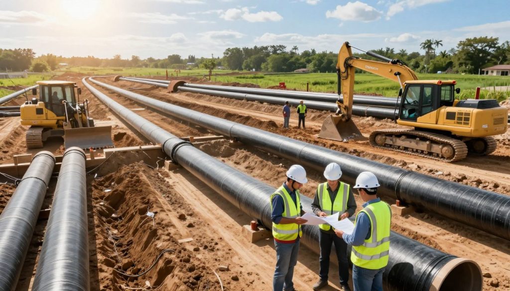 pipeline construction